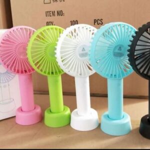 A mini rechargeable fan is a compact, lightweight device designed for personal cooling. It features a built-in rechargeable battery, USB charging, multiple speed settings, and quiet operation. Ideal for travel, outdoor activities, office, and home use, it offers convenient and eco-friendly cooling.